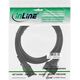 Kabel zasilający InLine Typ F German prosty - 3 Pin IEC C13 (16651D)