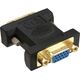 Adapter AV InLine DVI-A - D-Sub (VGA) czarny (17780P)
