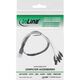 InLine SFF 8643 - SATA x4, 1m, Szary (27630B)