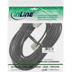 InLine Modularny kabel RJ11, 4 żyły, 6P4C, czarny, 6m (18844N)