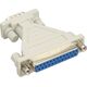 InLine DB-9 - DB-25, Szary (31249)