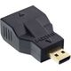 Adapter AV InLine HDMI Micro - HDMI Mini czarny (17690C)