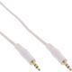 Kabel InLine Jack 3.5mm - Jack 3.5mm 5m biały (99939W)