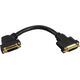 Adapter AV InLine DVI-I - DVI-I czarny (17301G)