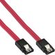 InLine SATA - SATA, 1m, Czerwony (27310)