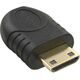 Adapter AV InLine HDMI Mini - HDMI Micro czarny (17690I)