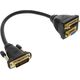 Adapter AV InLine DVI-I - D-Sub (VGA) - DVI-I czarny (17301)