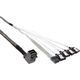 InLine SFF 8643 - SATA x4, 1m, Szary (27631B)