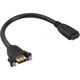 Adapter AV InLine HDMI - HDMI czarny (17600R)