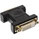 Adapter AV InLine DVI-D - DVI-D czarny (17781B)