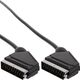 Kabel InLine Scart - Scart 3m czarny (89973)