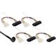 InLine SFF 8482 - SFF-8643, 1m, Wielokolorowy (27633B)