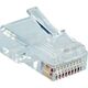 InLine Modularny wtyk 10P10C do zaciskarki, Western Jack - Ribbon Kabel 10 sztuk (73011)