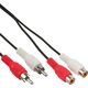 Kabel Intos RCA (Cinch) x2 - RCA (Cinch) x2 2.5m czarny (89932)