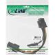 InLine PCIe 6-pin - PCIe 8-pin, 0.1m, Żółty (26626)
