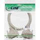 InLine DB-25 - DB-25, 1.8m, Szary (11422M)