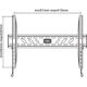 InLine Uchwyt ścienny 23119B 23'' - 42''