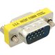 Adapter AV InLine D-Sub (VGA) - D-Sub (VGA) żółty (47714)