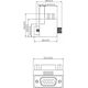 Adapter AV InLine D-Sub (VGA) - D-Sub (VGA) czarny (37248I)