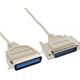 InLine DB-25 - Centronics 36-pin, 2m, Szary (11442)