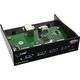 InLine Panel przedni USB 3.0 do zatoki 3.5" czarny (33395B)