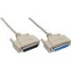 InLine DB-25 - DB-25, 1.8m, Szary (11422M)