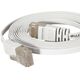 TecLine Patchcord Cat.6, U/UTP, płaski 0.5m (77800W)