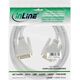 Kabel InLine DVI-D - DVI-D 3m biały (17783W)