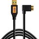 Tether Tools TPro USB 3.0 Micro-B Right Angle 4.6m/15' ORG (TET-CU61RT15-ORG)