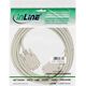 InLine DB-9 - DB-9, 10m, Szary (12226)