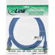 InLine Patchcord F/UTP, Cat.5e, niebieski 1m (71501B)