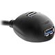 HUB USB InLine 2x USB-A 3.0 (35652)