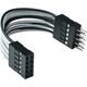 InLine USB 10 pin - USB 10 pin, 0.05m, Czarny (33440K)