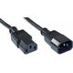 Kabel zasilający InLine przedłużacz do komputera - 3 Pin IEC C13 - C14 męski - żeński czarny 1.8m (16632)