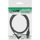 Kabel USB InLine USB-A - miniUSB 1 m Czarny (34110)