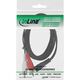 Kabel InLine Jack 3.5mm - RCA (Cinch) x2 0.5m czarny (89944)