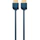 TecLine Patch Cord S/FTP, PiMF, Cat 6a, grey, 2,0 m - 70702