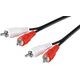 Kabel TecLine RCA (Cinch) x2 - RCA (Cinch) x2 20m czarny (64420)