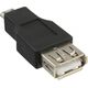 Adapter USB InLine microUSB - USB Czarny  (31604)