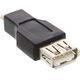 Adapter USB InLine microUSB - USB Czarny  (31608)