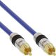 Kabel InLine RCA (Cinch) - RCA (Cinch) 3m niebieski (89403P)