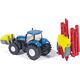 Siku Traktor New Holland z opryskiwaczem