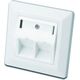 Digitus Faceplate f Keyst Jacks 2xRJ45 (DN-93801-1)