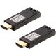 System przekazu sygnału AV Lindy HDMI, po LC Duplex 50/125 OM3, 4K, do 300m (38170)