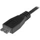 Kabel USB StarTech USB-C - micro-B 1 m Czarny (USB31CUB1M)