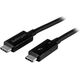 Kabel USB StarTech USB-C - USB-C 0.5 m Czarny (TBLT34MM50CM)
