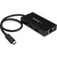HUB USB StarTech 1x RJ-45  + 3x USB-A 3.0 (HB30C3A1GE)