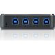 Adapter USB Aten US434 USB - USB Czarny  (US434-AT)