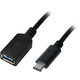 Adapter USB LogiLink USB-C - USB Czarny  (CU0098)