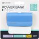 Powerbank Platinet Leather 5200mAh Niebieski